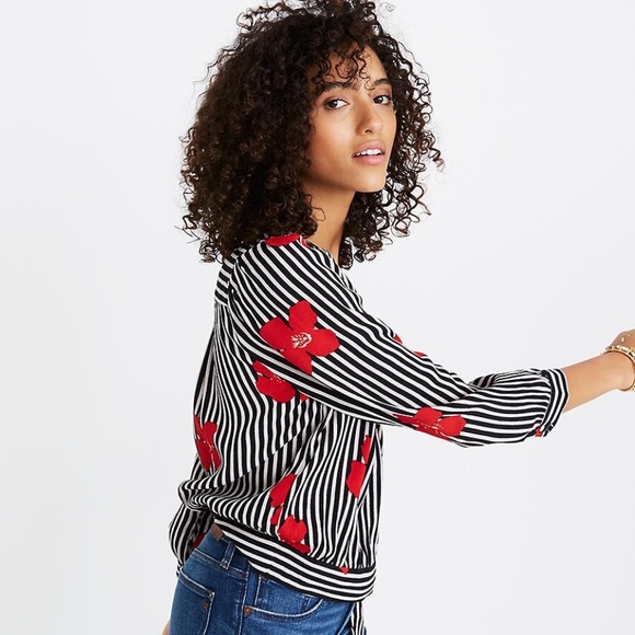 Wrap Top in Candied Orchids - Picture 4 of 5